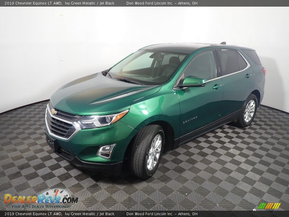 2019 Chevrolet Equinox LT AWD Ivy Green Metallic / Jet Black Photo #9