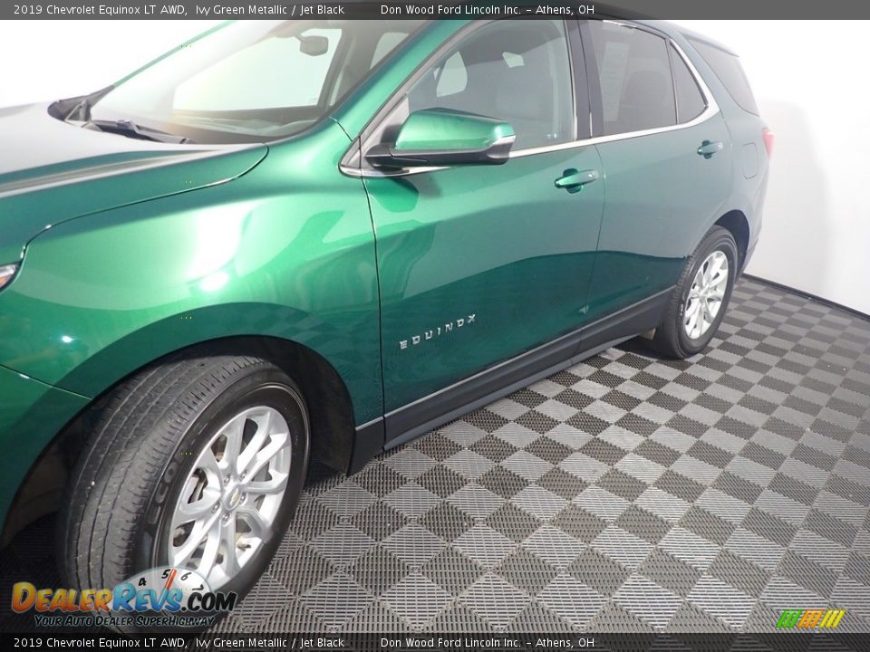 2019 Chevrolet Equinox LT AWD Ivy Green Metallic / Jet Black Photo #10