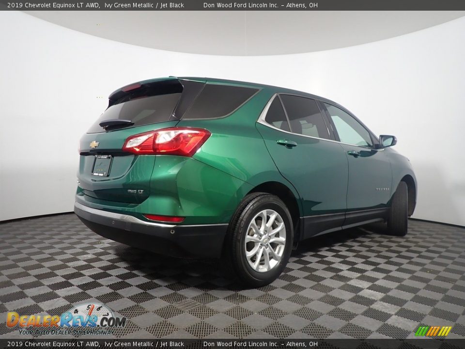 2019 Chevrolet Equinox LT AWD Ivy Green Metallic / Jet Black Photo #17