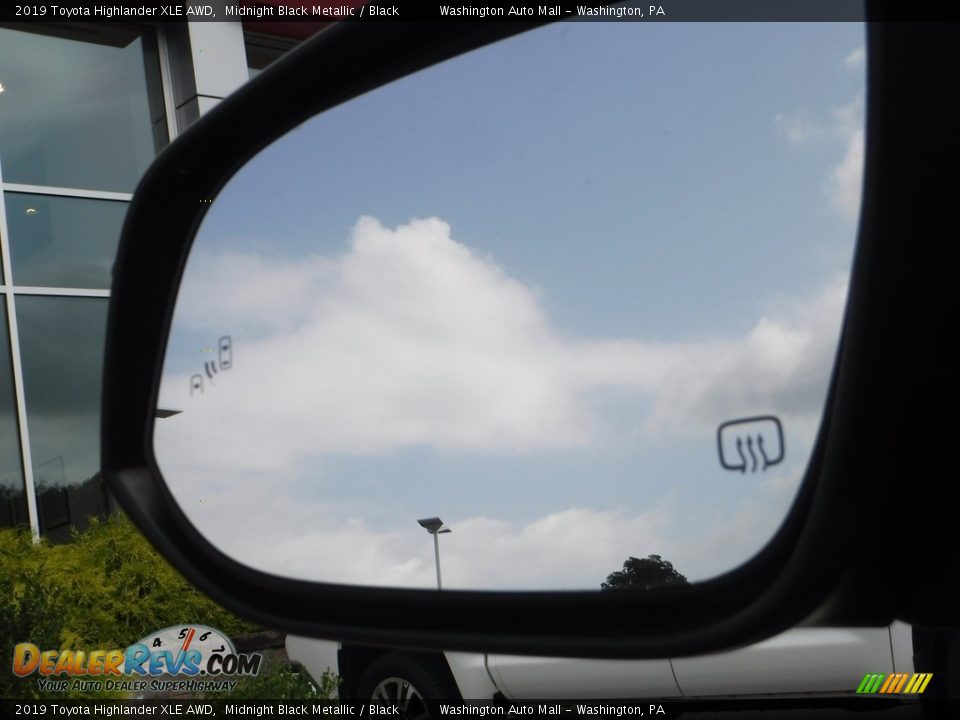2019 Toyota Highlander XLE AWD Midnight Black Metallic / Black Photo #9