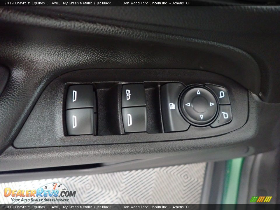 2019 Chevrolet Equinox LT AWD Ivy Green Metallic / Jet Black Photo #22