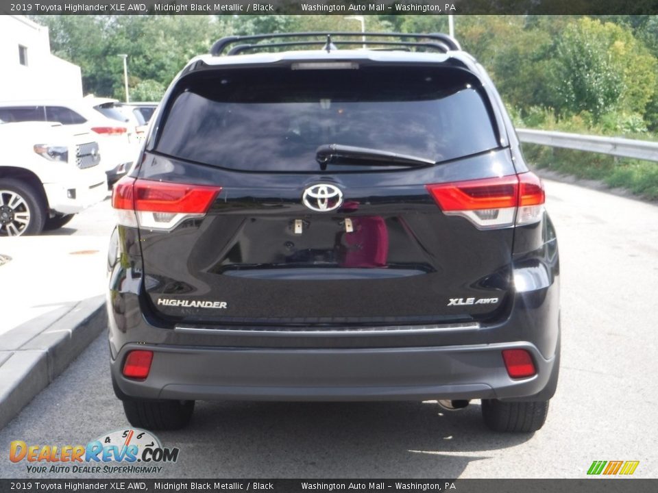 2019 Toyota Highlander XLE AWD Midnight Black Metallic / Black Photo #14