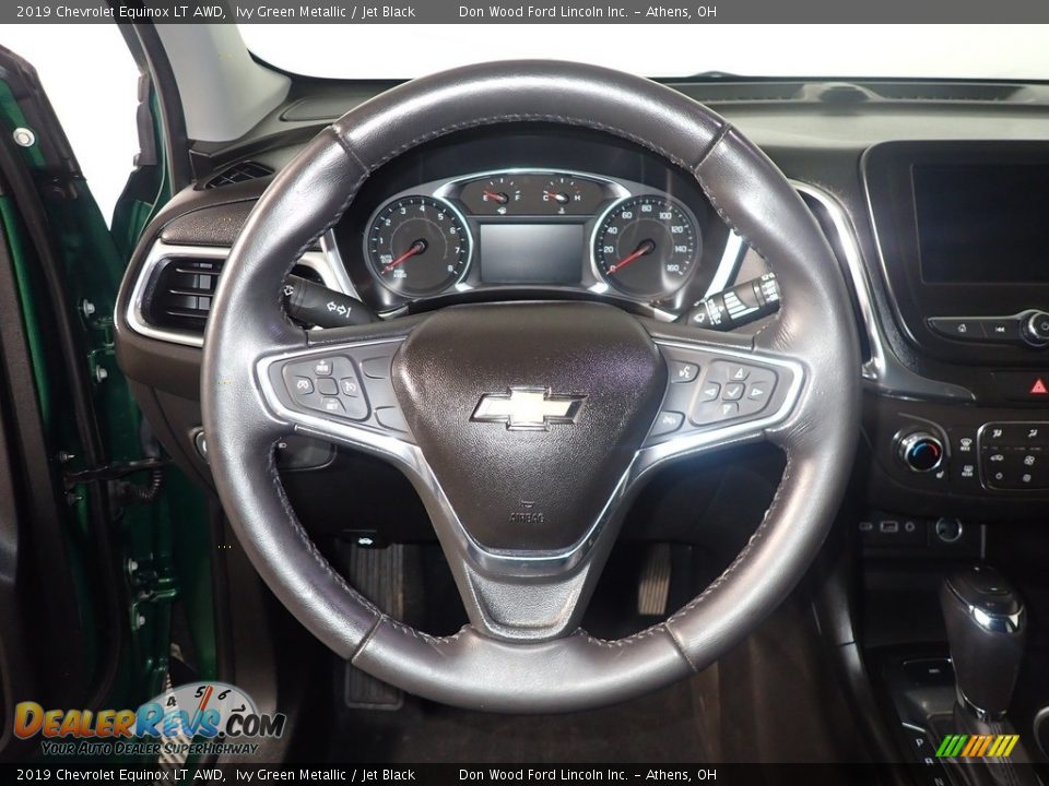 2019 Chevrolet Equinox LT AWD Ivy Green Metallic / Jet Black Photo #28