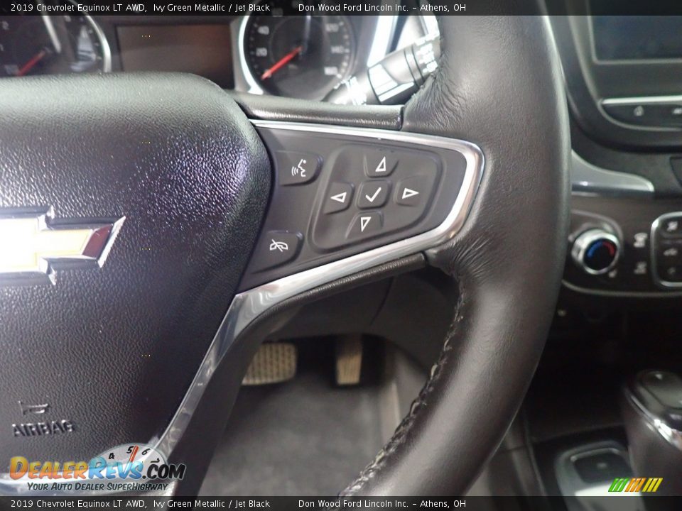 2019 Chevrolet Equinox LT AWD Ivy Green Metallic / Jet Black Photo #31