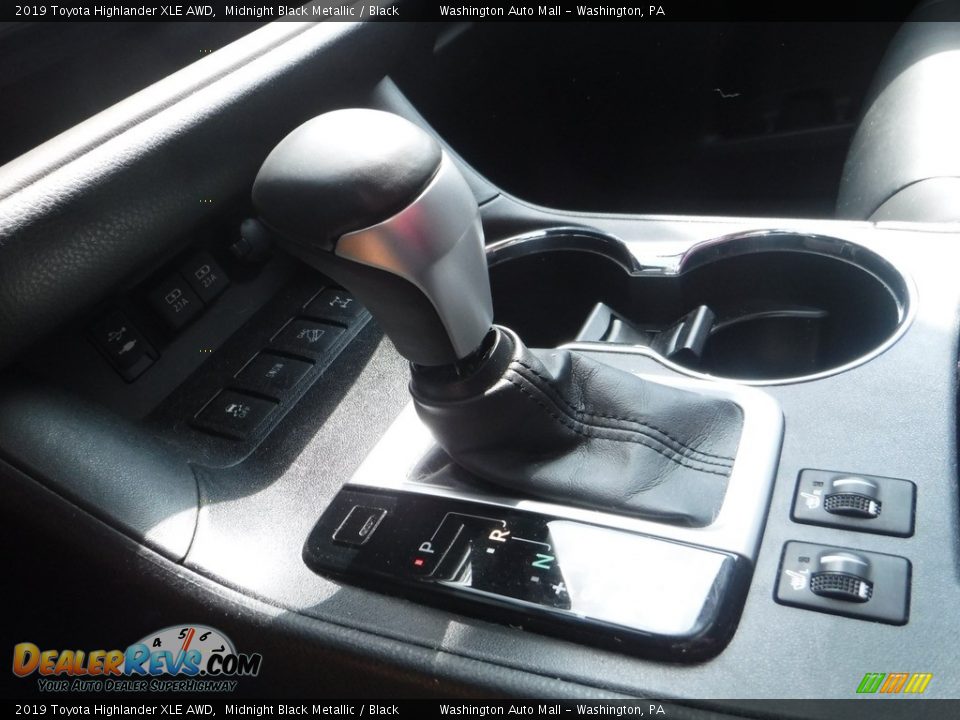 2019 Toyota Highlander XLE AWD Midnight Black Metallic / Black Photo #24