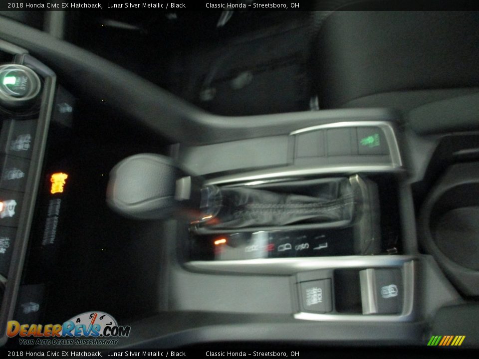2018 Honda Civic EX Hatchback Lunar Silver Metallic / Black Photo #34