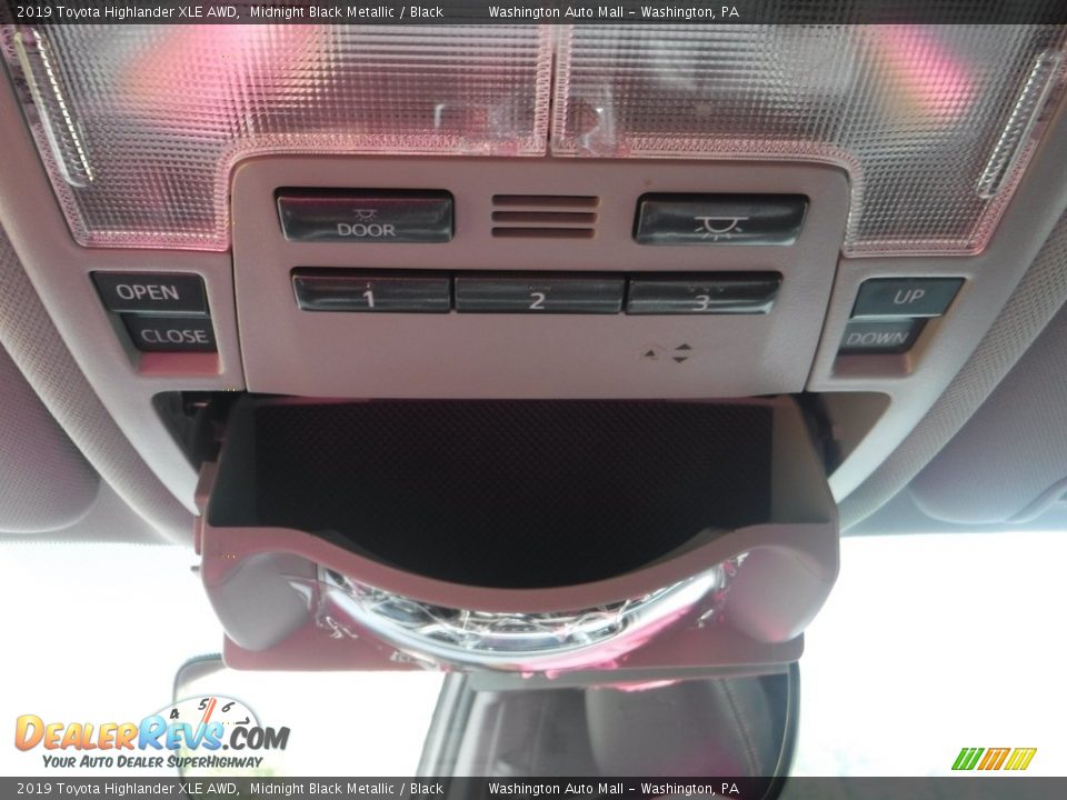 2019 Toyota Highlander XLE AWD Midnight Black Metallic / Black Photo #29