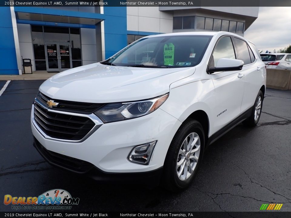 2019 Chevrolet Equinox LT AWD Summit White / Jet Black Photo #2