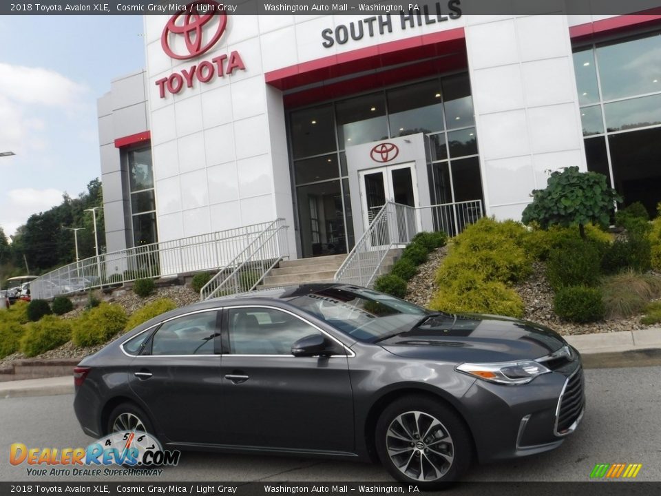 2018 Toyota Avalon XLE Cosmic Gray Mica / Light Gray Photo #2