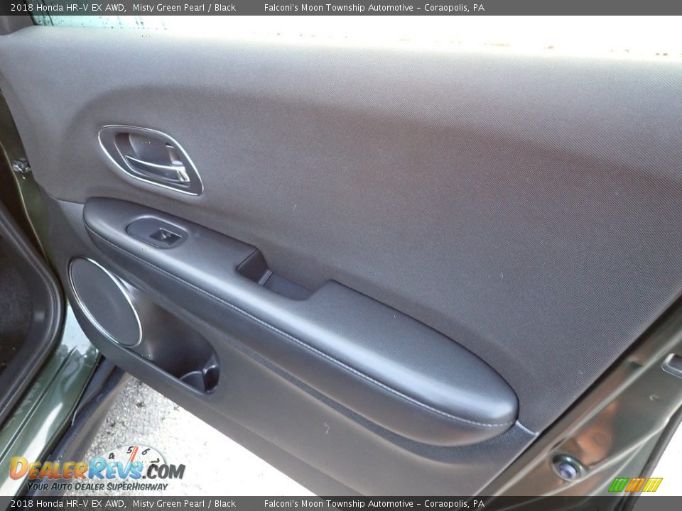 2018 Honda HR-V EX AWD Misty Green Pearl / Black Photo #15