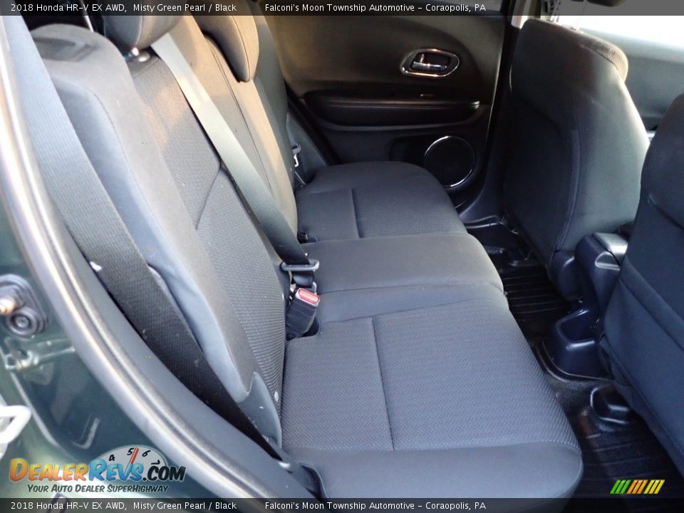 2018 Honda HR-V EX AWD Misty Green Pearl / Black Photo #16