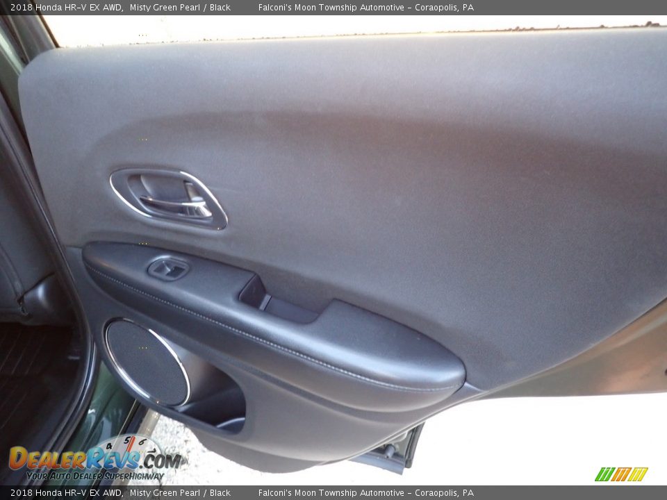 2018 Honda HR-V EX AWD Misty Green Pearl / Black Photo #17