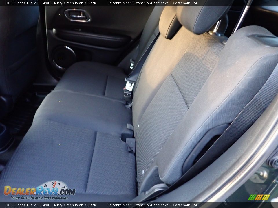2018 Honda HR-V EX AWD Misty Green Pearl / Black Photo #19