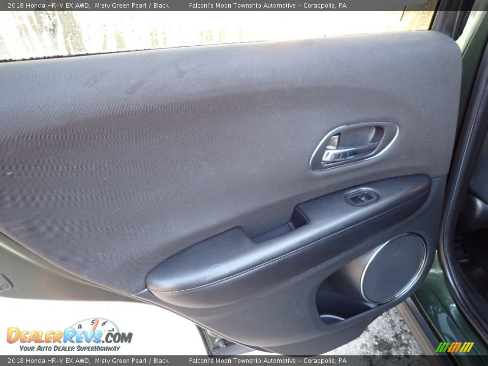 2018 Honda HR-V EX AWD Misty Green Pearl / Black Photo #21