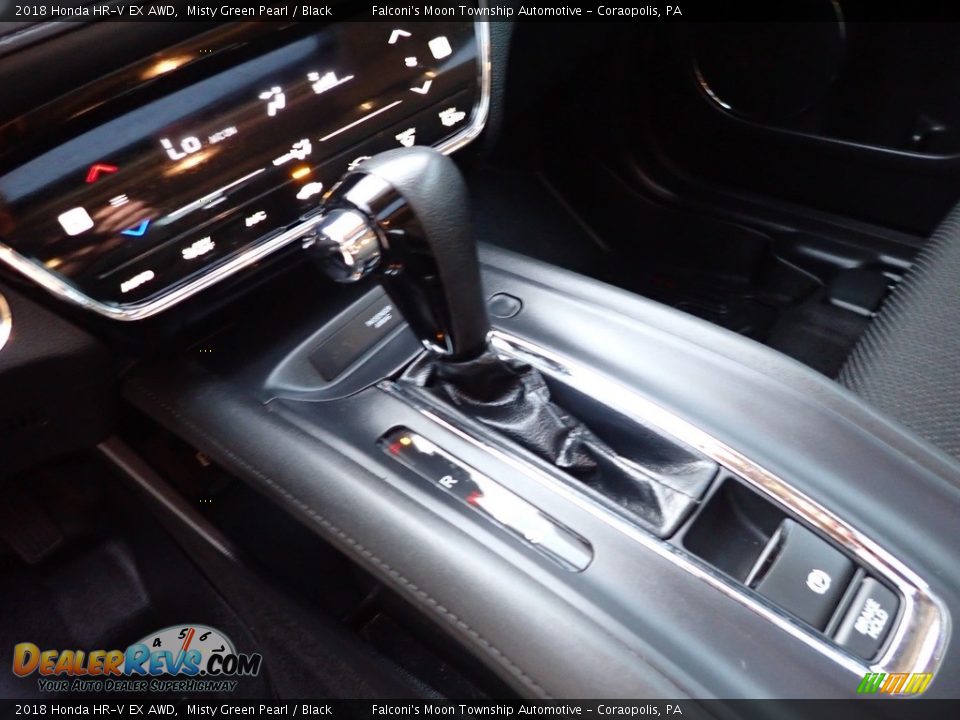 2018 Honda HR-V EX AWD Misty Green Pearl / Black Photo #23