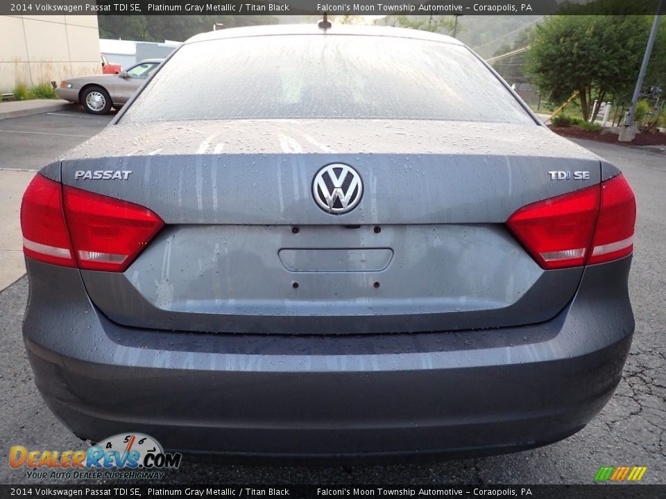 2014 Volkswagen Passat TDI SE Platinum Gray Metallic / Titan Black Photo #3
