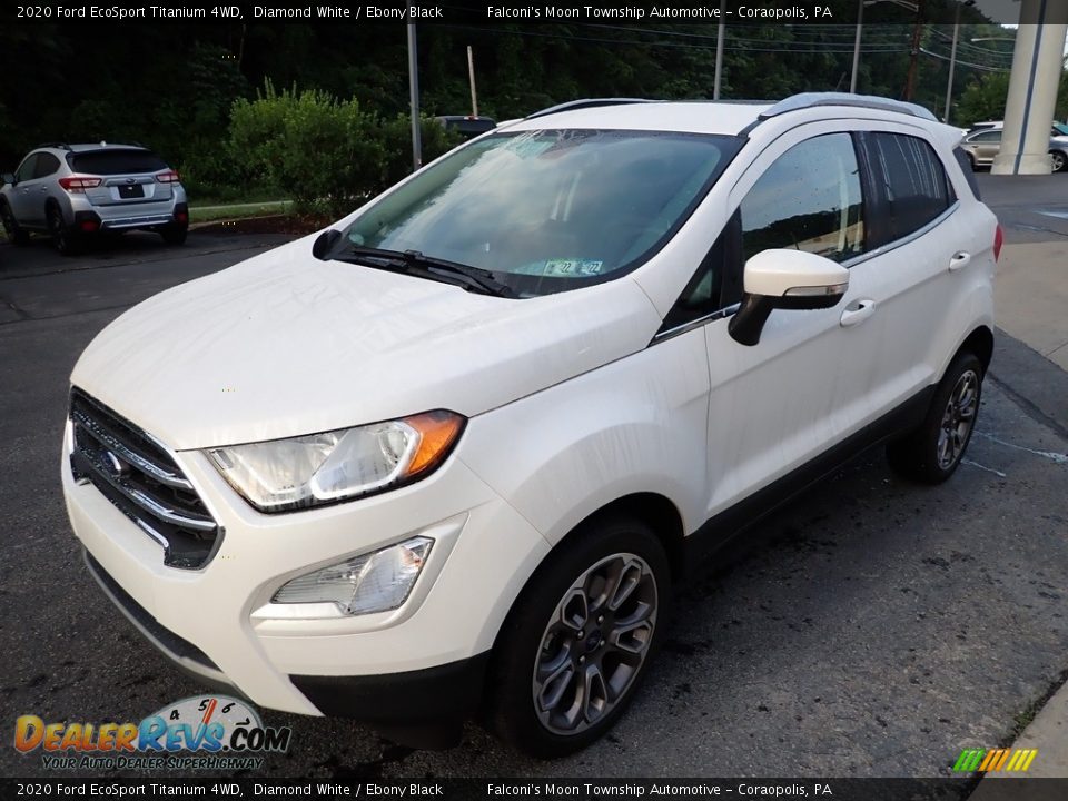 2020 Ford EcoSport Titanium 4WD Diamond White / Ebony Black Photo #7