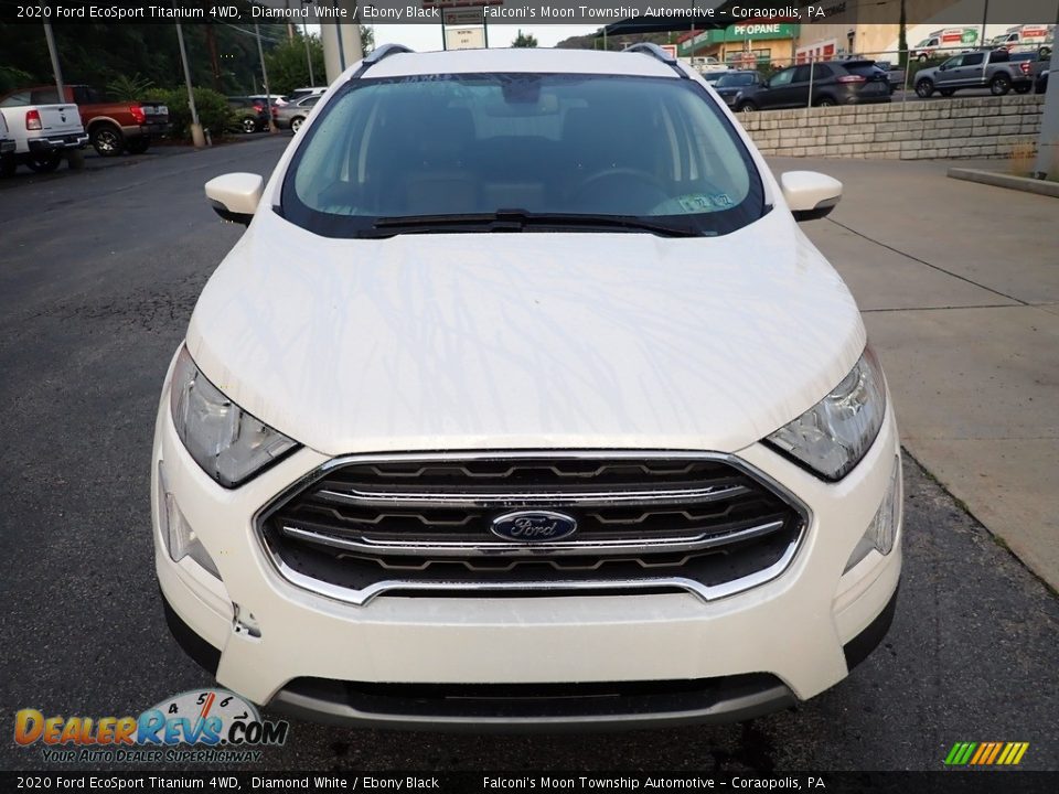 2020 Ford EcoSport Titanium 4WD Diamond White / Ebony Black Photo #8