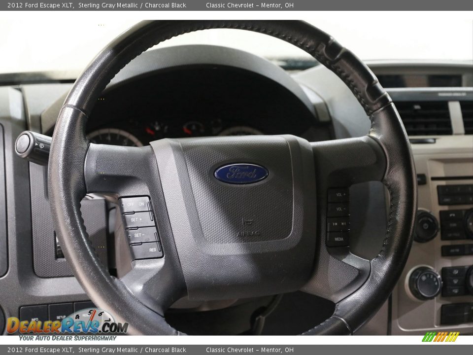 2012 Ford Escape XLT Sterling Gray Metallic / Charcoal Black Photo #7