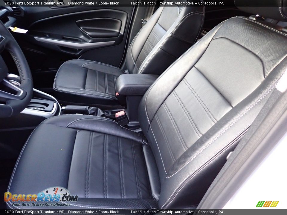 2020 Ford EcoSport Titanium 4WD Diamond White / Ebony Black Photo #17