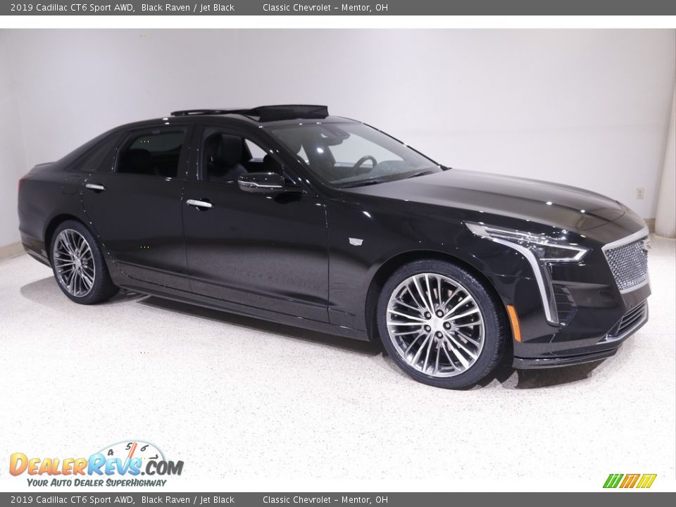 2019 Cadillac CT6 Sport AWD Black Raven / Jet Black Photo #1