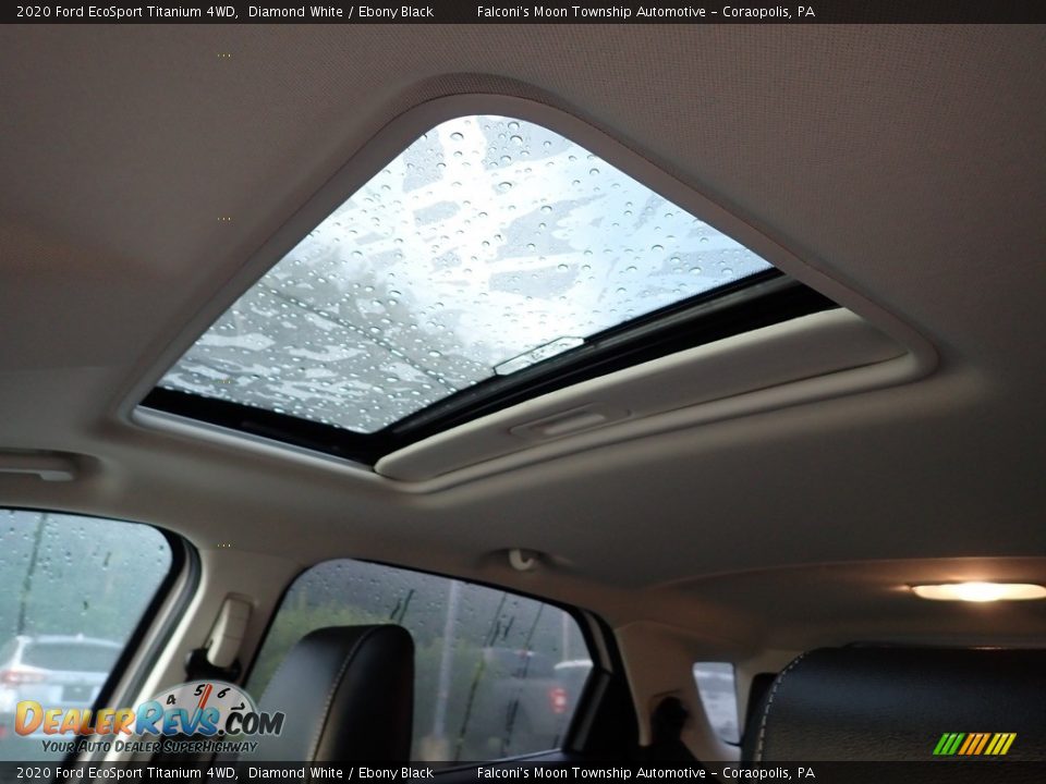 2020 Ford EcoSport Titanium 4WD Diamond White / Ebony Black Photo #23