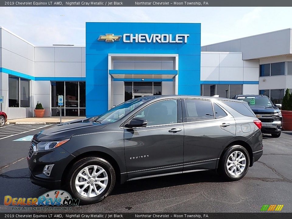 2019 Chevrolet Equinox LT AWD Nightfall Gray Metallic / Jet Black Photo #1