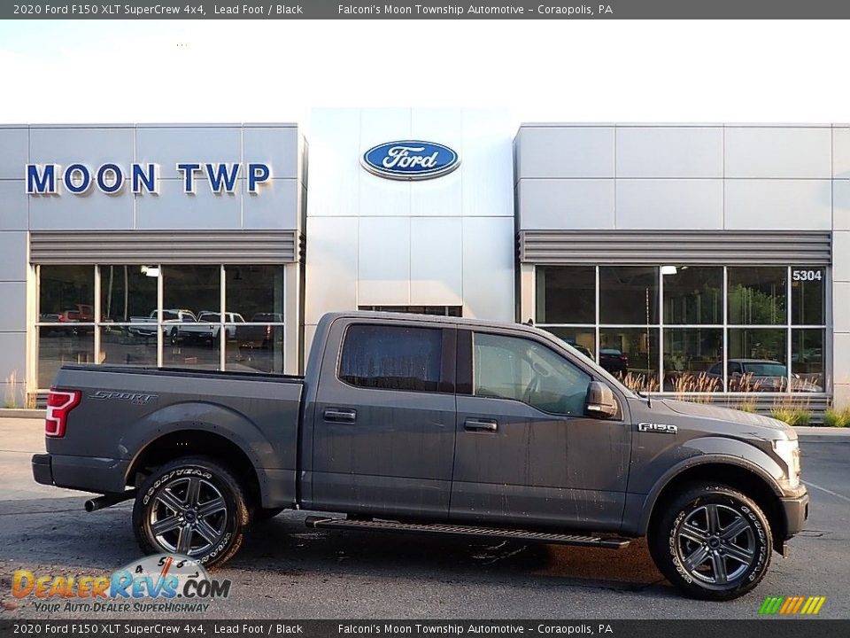 2020 Ford F150 XLT SuperCrew 4x4 Lead Foot / Black Photo #1