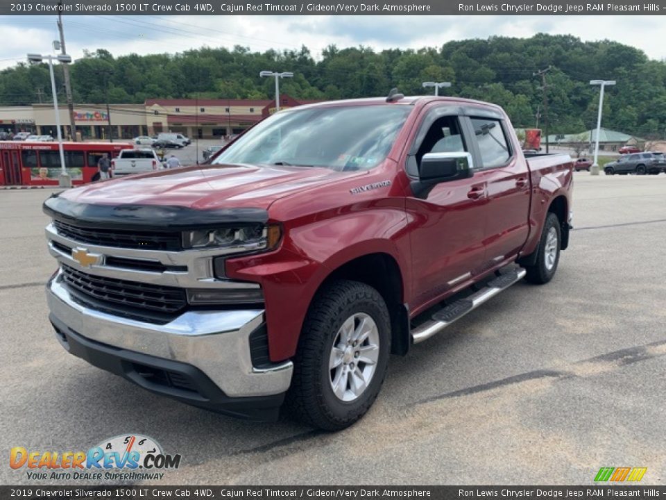 2019 Chevrolet Silverado 1500 LT Crew Cab 4WD Cajun Red Tintcoat / Gideon/Very Dark Atmosphere Photo #1