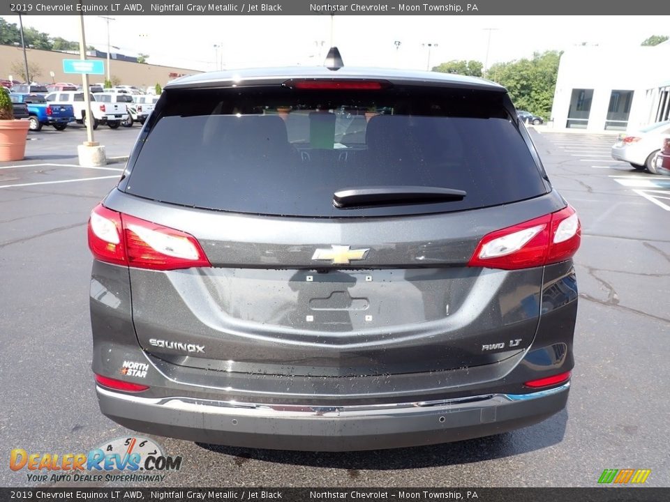 2019 Chevrolet Equinox LT AWD Nightfall Gray Metallic / Jet Black Photo #6