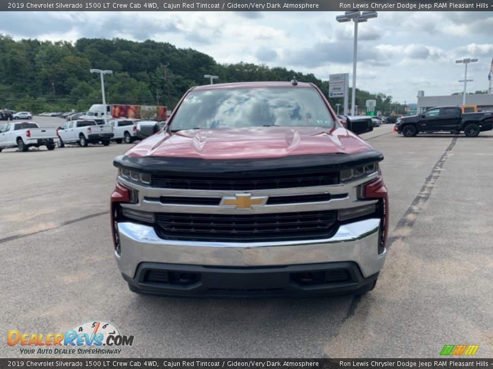 2019 Chevrolet Silverado 1500 LT Crew Cab 4WD Cajun Red Tintcoat / Gideon/Very Dark Atmosphere Photo #2