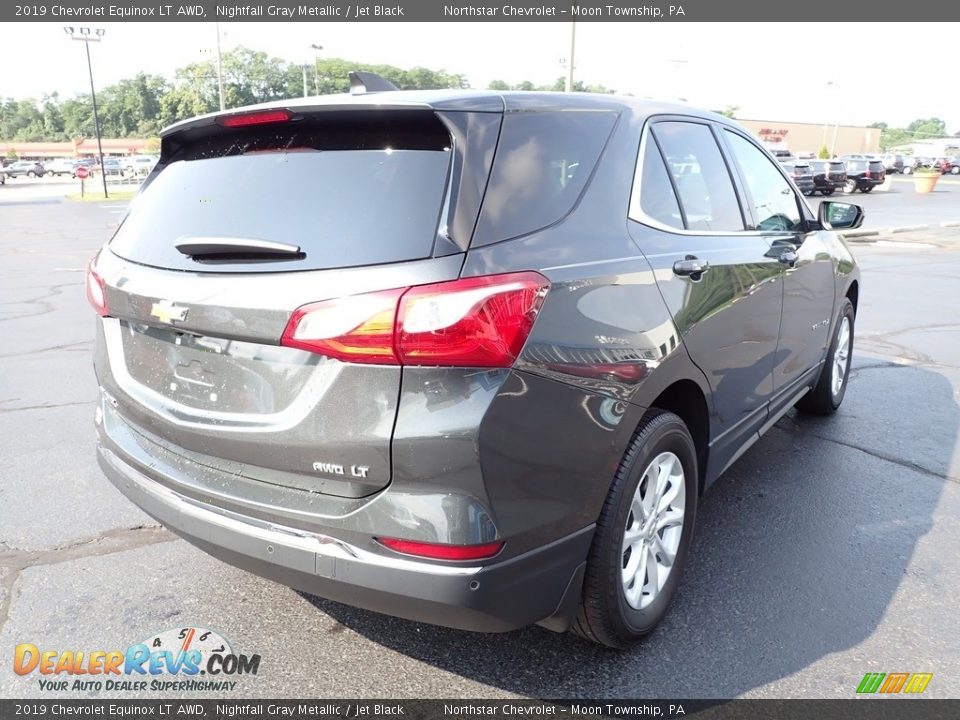 2019 Chevrolet Equinox LT AWD Nightfall Gray Metallic / Jet Black Photo #8