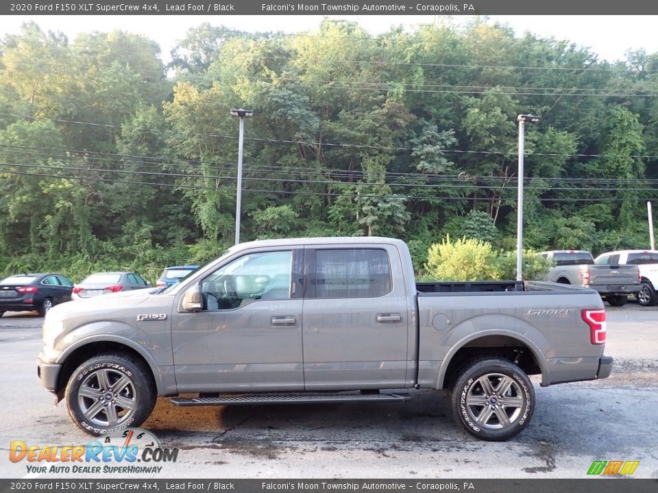 2020 Ford F150 XLT SuperCrew 4x4 Lead Foot / Black Photo #5