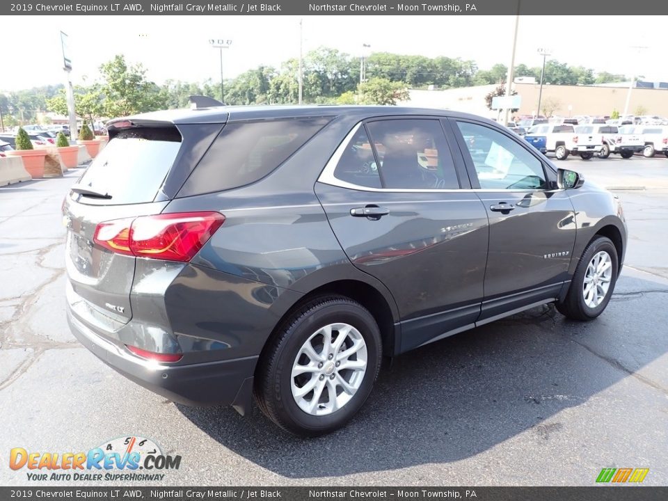 2019 Chevrolet Equinox LT AWD Nightfall Gray Metallic / Jet Black Photo #9