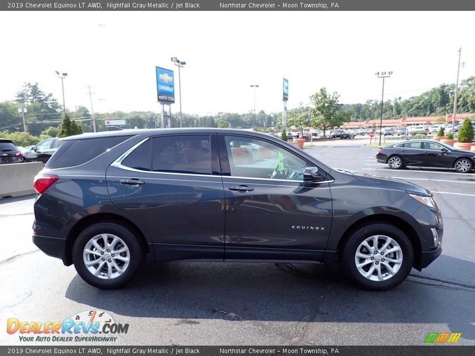 2019 Chevrolet Equinox LT AWD Nightfall Gray Metallic / Jet Black Photo #10