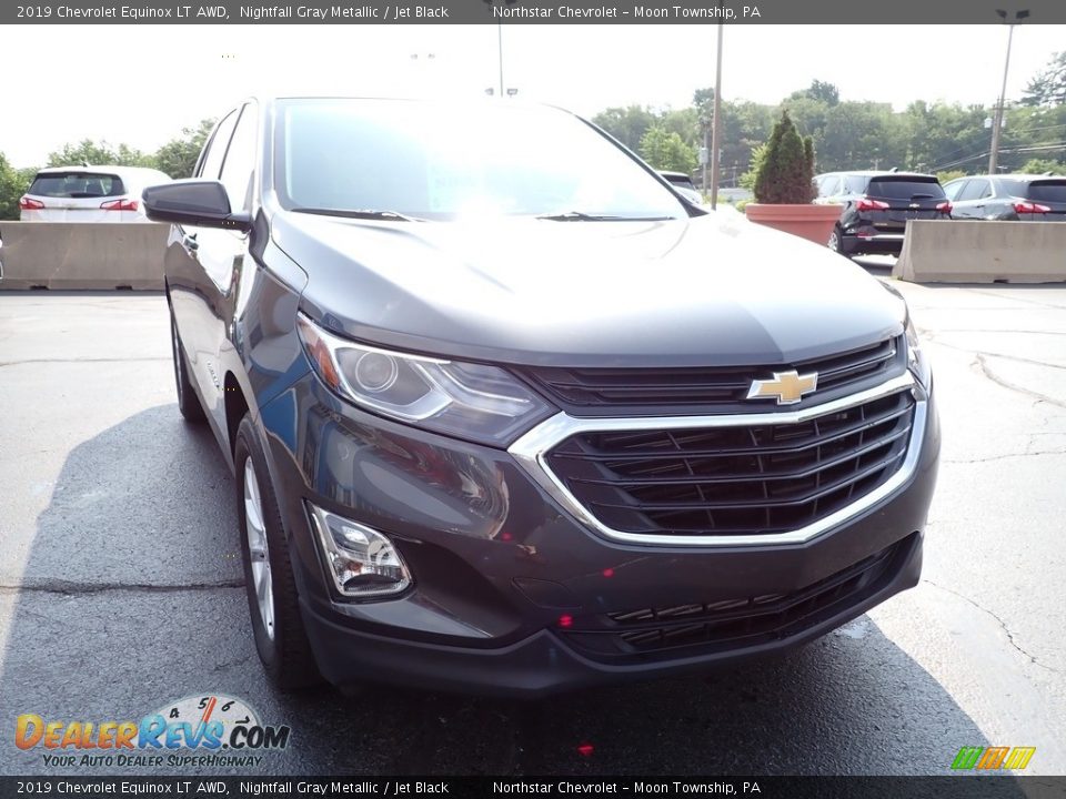 2019 Chevrolet Equinox LT AWD Nightfall Gray Metallic / Jet Black Photo #12