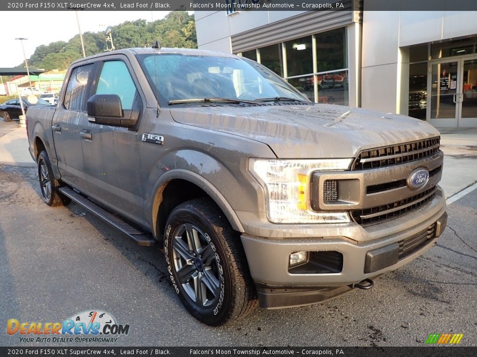 2020 Ford F150 XLT SuperCrew 4x4 Lead Foot / Black Photo #8