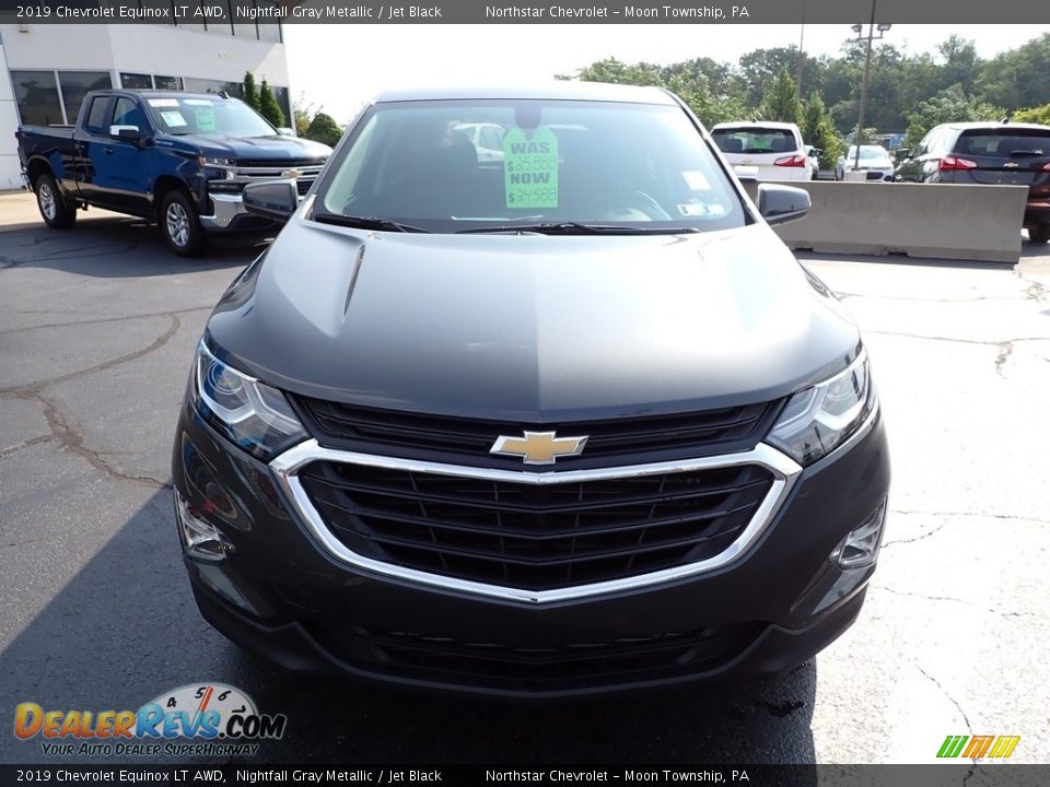 2019 Chevrolet Equinox LT AWD Nightfall Gray Metallic / Jet Black Photo #13