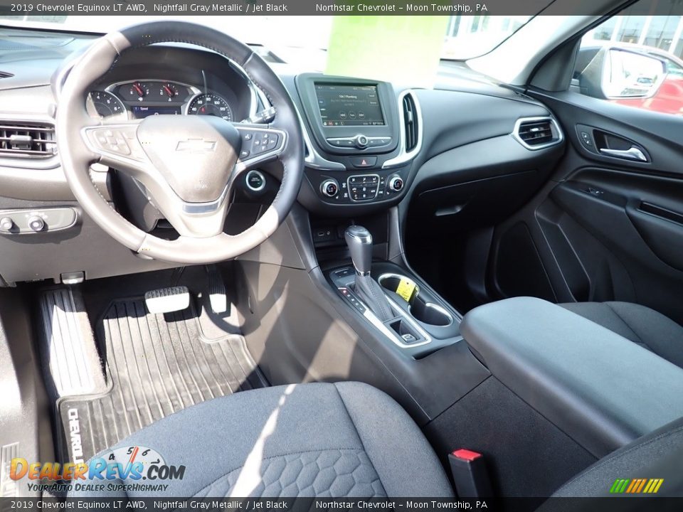 2019 Chevrolet Equinox LT AWD Nightfall Gray Metallic / Jet Black Photo #22