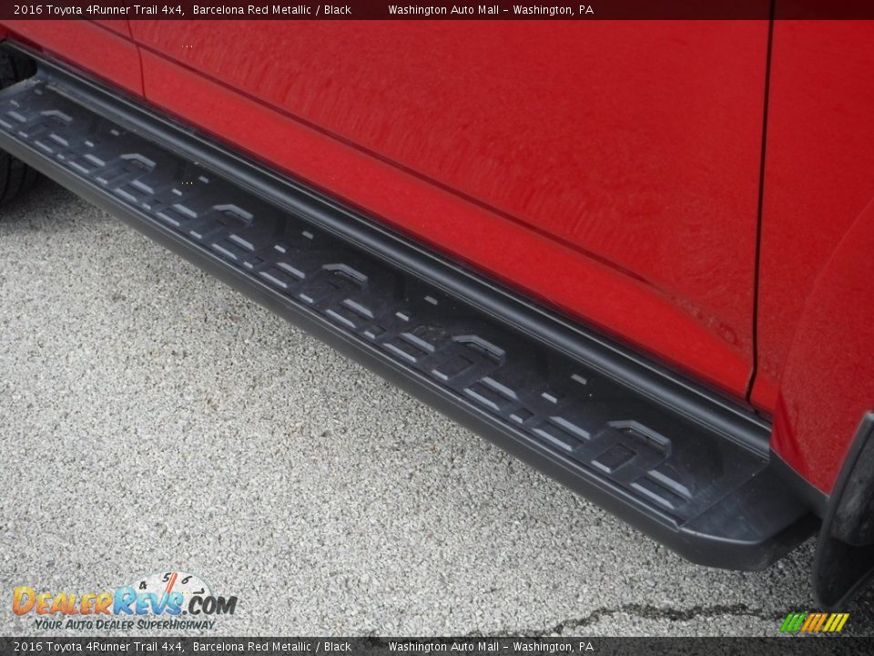 2016 Toyota 4Runner Trail 4x4 Barcelona Red Metallic / Black Photo #9