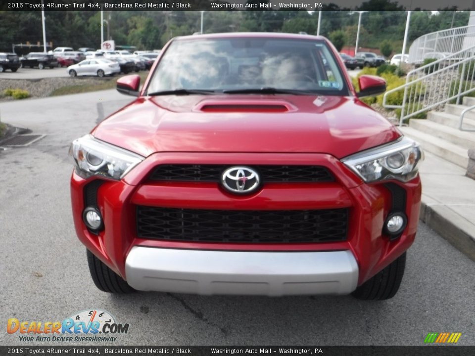 2016 Toyota 4Runner Trail 4x4 Barcelona Red Metallic / Black Photo #10