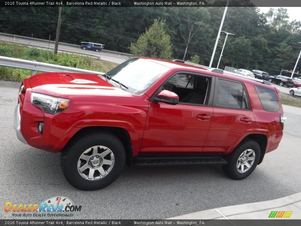 2016 Toyota 4Runner Trail 4x4 Barcelona Red Metallic / Black Photo #12