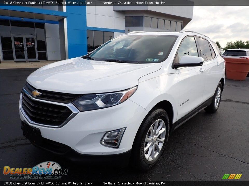 2018 Chevrolet Equinox LT AWD Summit White / Jet Black Photo #2