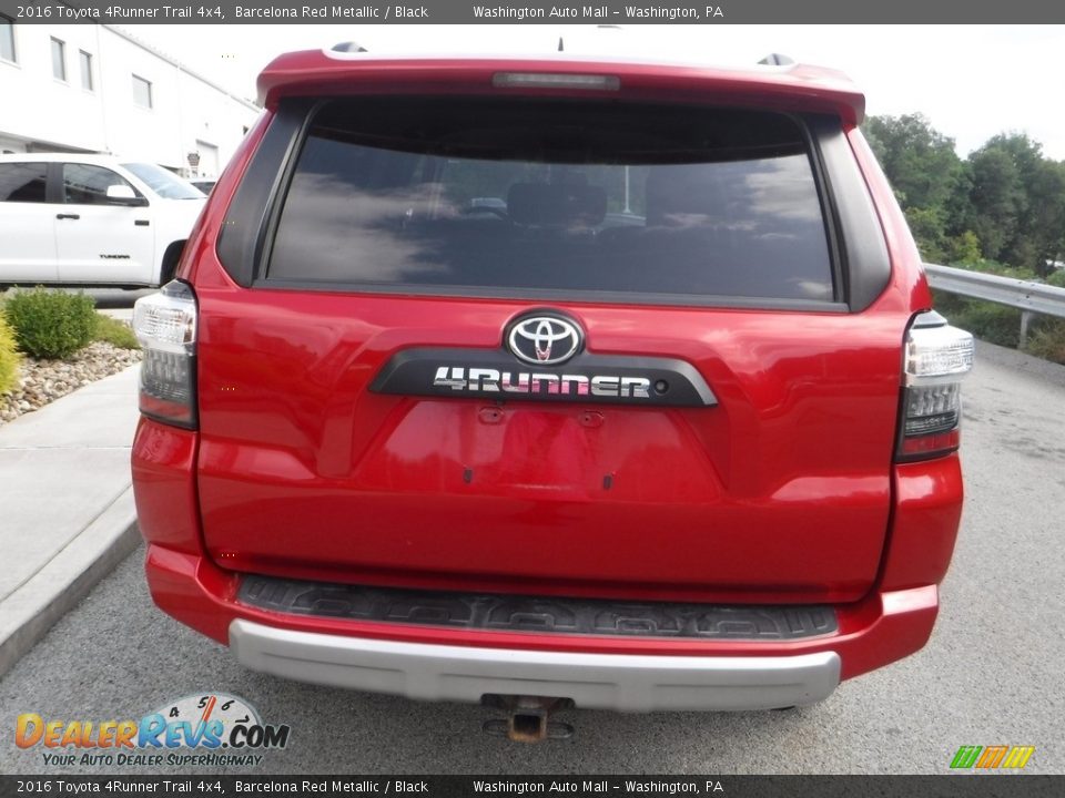 2016 Toyota 4Runner Trail 4x4 Barcelona Red Metallic / Black Photo #15