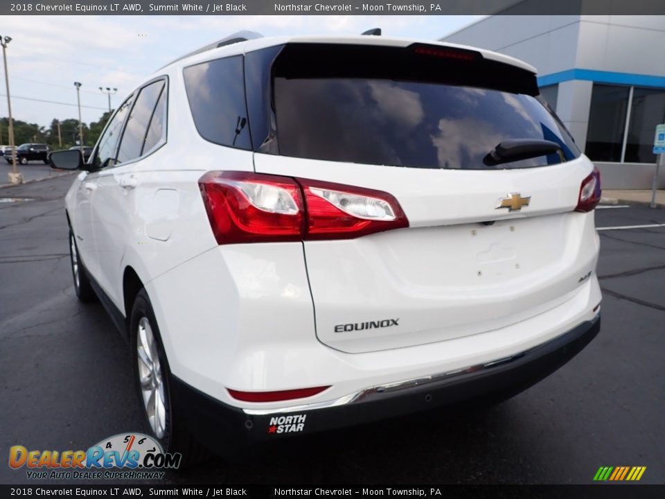 2018 Chevrolet Equinox LT AWD Summit White / Jet Black Photo #5