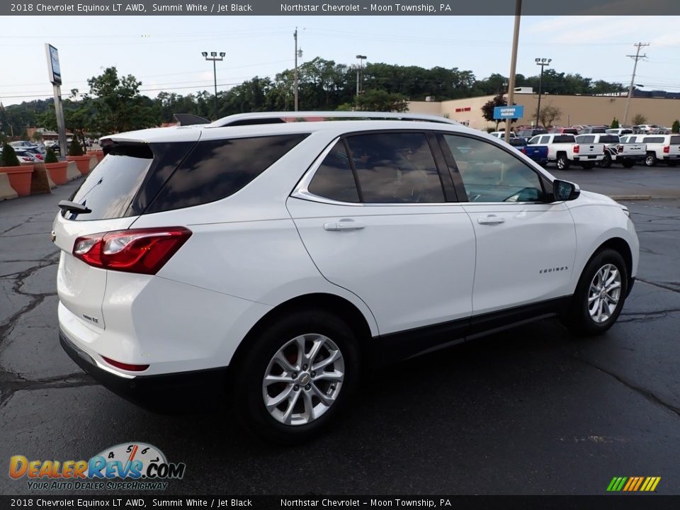 2018 Chevrolet Equinox LT AWD Summit White / Jet Black Photo #9