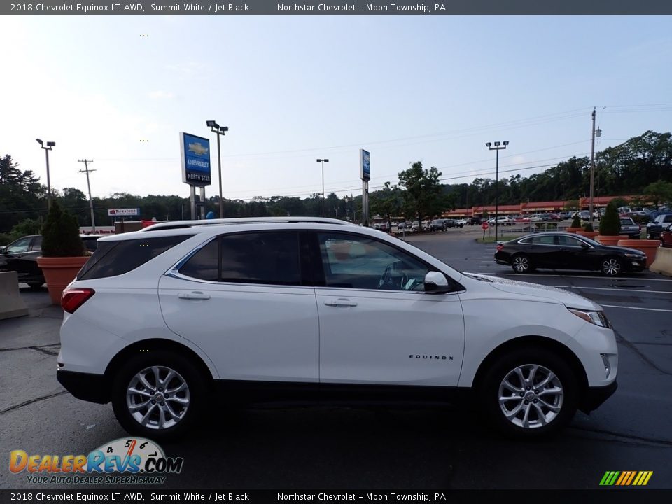 2018 Chevrolet Equinox LT AWD Summit White / Jet Black Photo #10