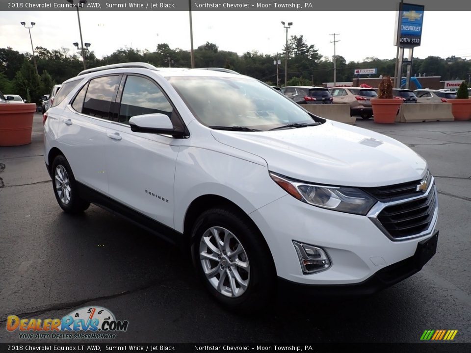 2018 Chevrolet Equinox LT AWD Summit White / Jet Black Photo #11