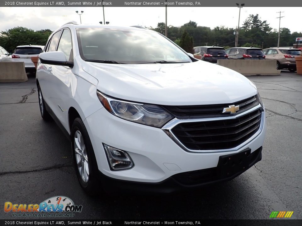 2018 Chevrolet Equinox LT AWD Summit White / Jet Black Photo #12