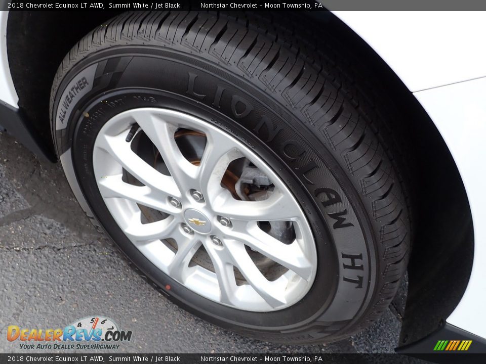 2018 Chevrolet Equinox LT AWD Summit White / Jet Black Photo #14